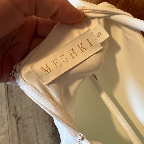 Meshki White Dress- S - Picture 4 of 4